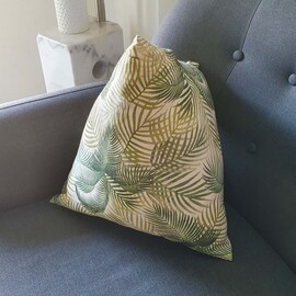 20% OFF -COMBO FIACOSO NUEVO! MANTA CON SOBRE + ALMOHADON + ALMOHADA + ANTIFAZ - PALMERAS